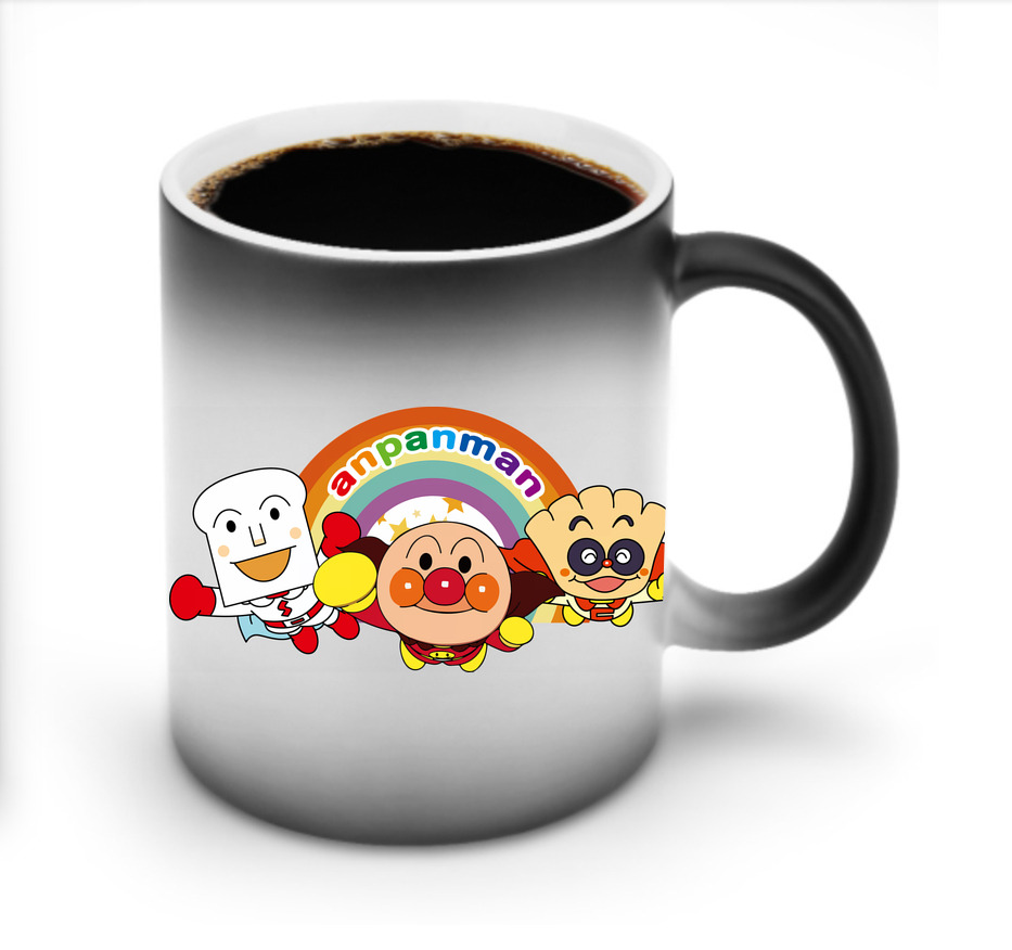 （画像用） アンパンマン Anpanman 温度変色マグカップ