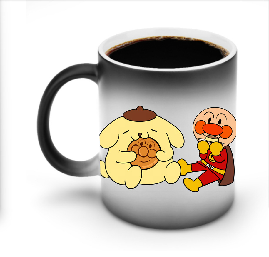 （画像用） アンパンマン Anpanman 温度変色マグカップ