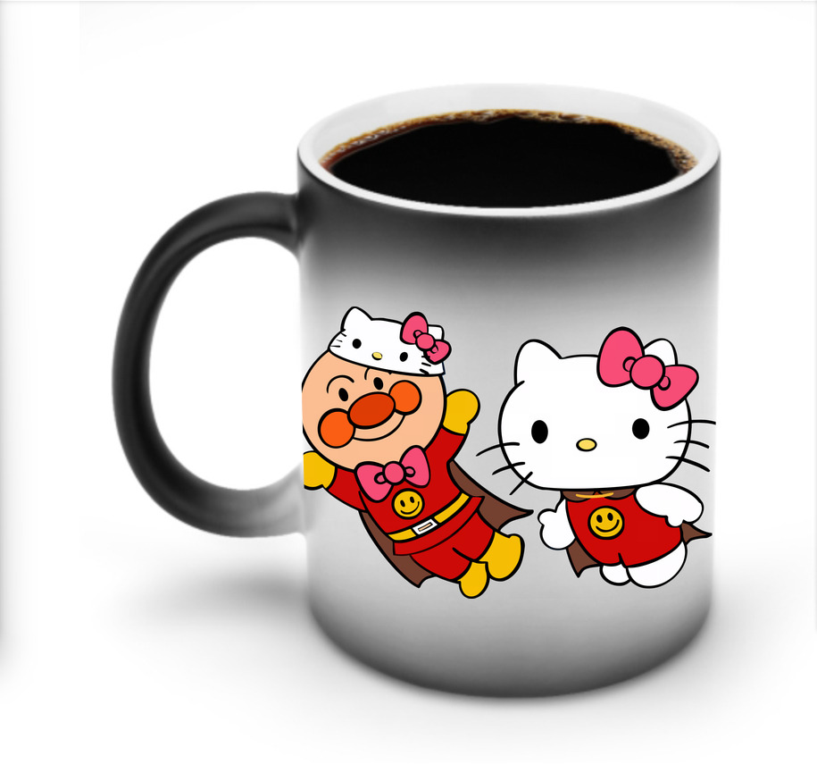 （画像用） アンパンマン Anpanman 温度変色マグカップ