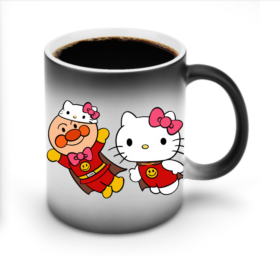 （画像用） アンパンマン Anpanman 温度変色マグカップ