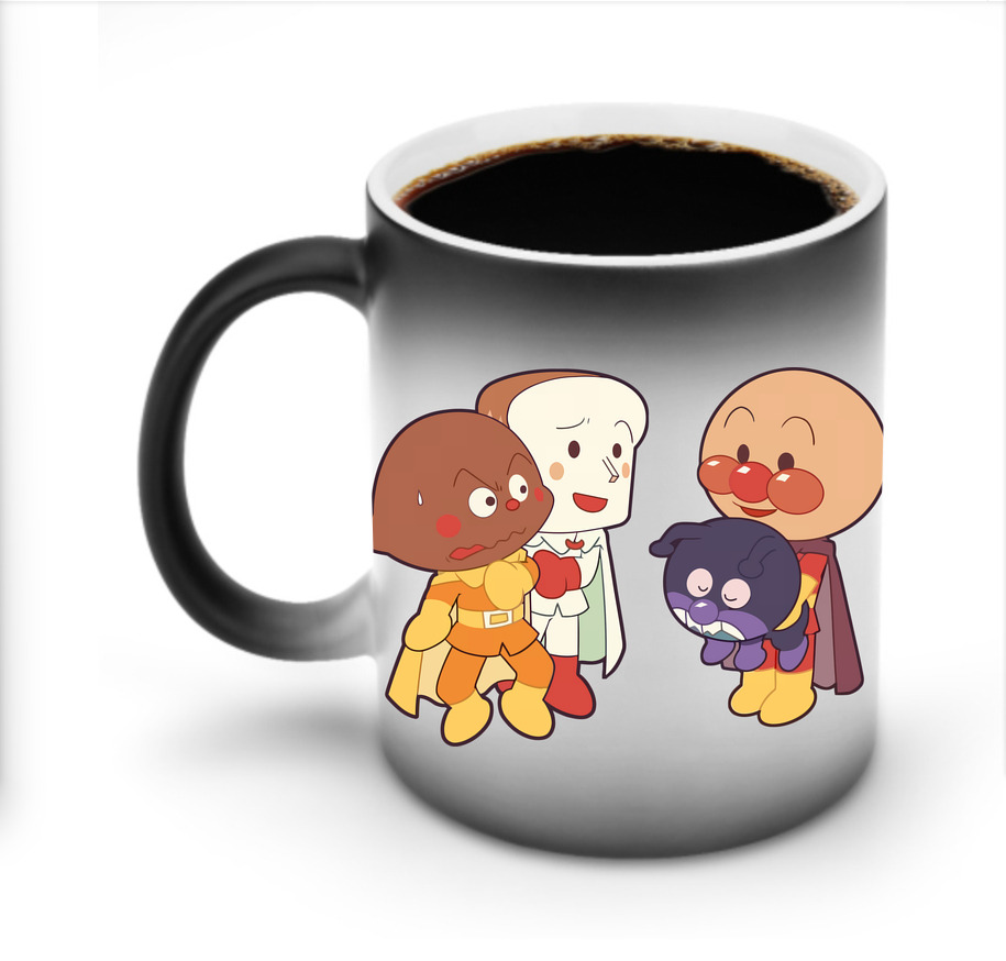 （画像用） アンパンマン Anpanman 温度変色マグカップ