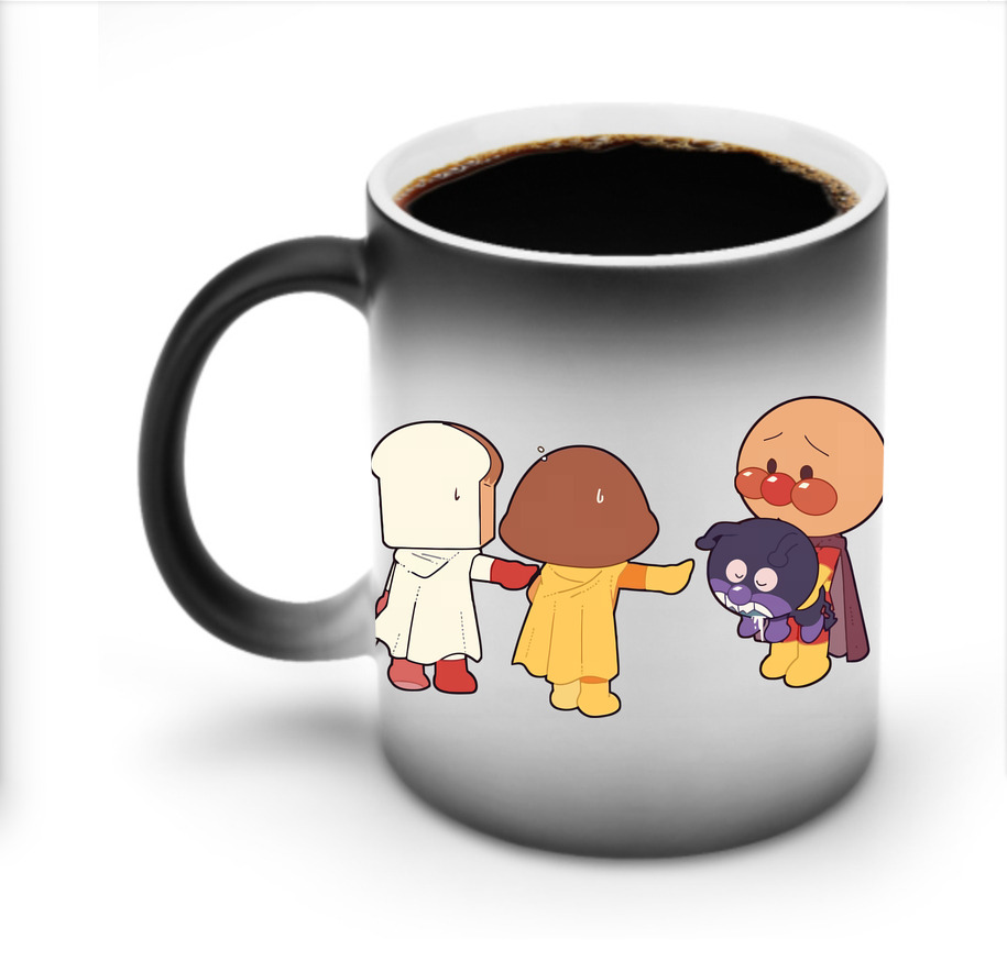 （画像用） アンパンマン Anpanman 温度変色マグカップ