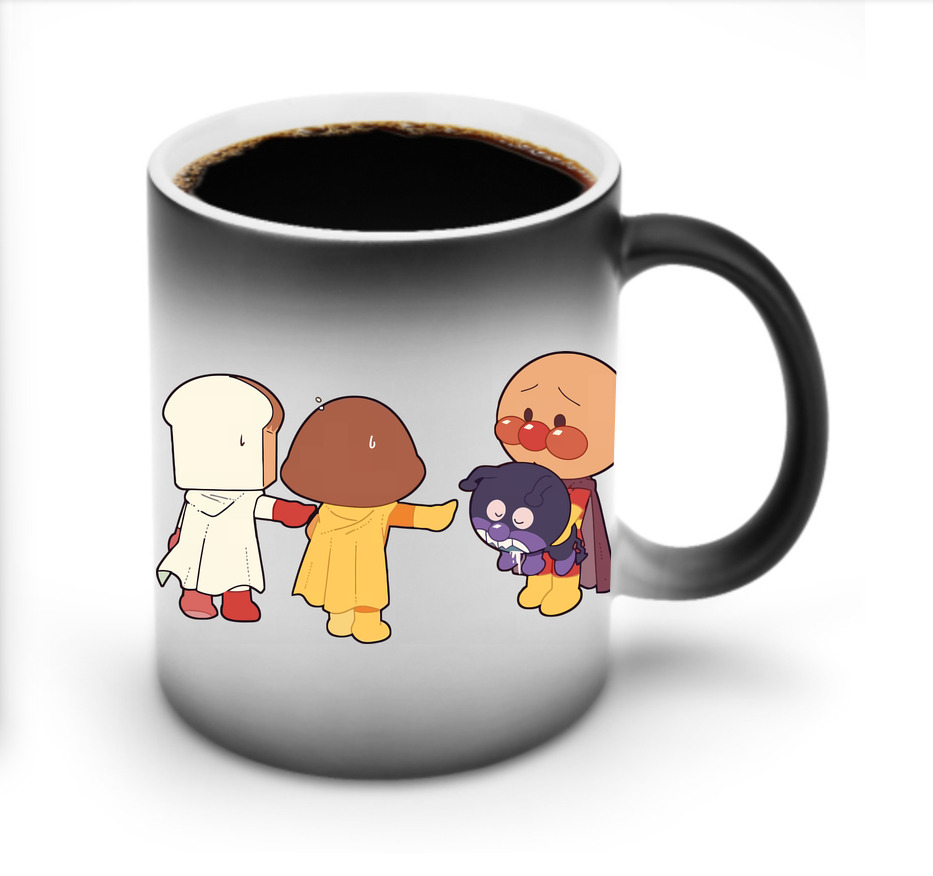（画像用） アンパンマン Anpanman 温度変色マグカップ