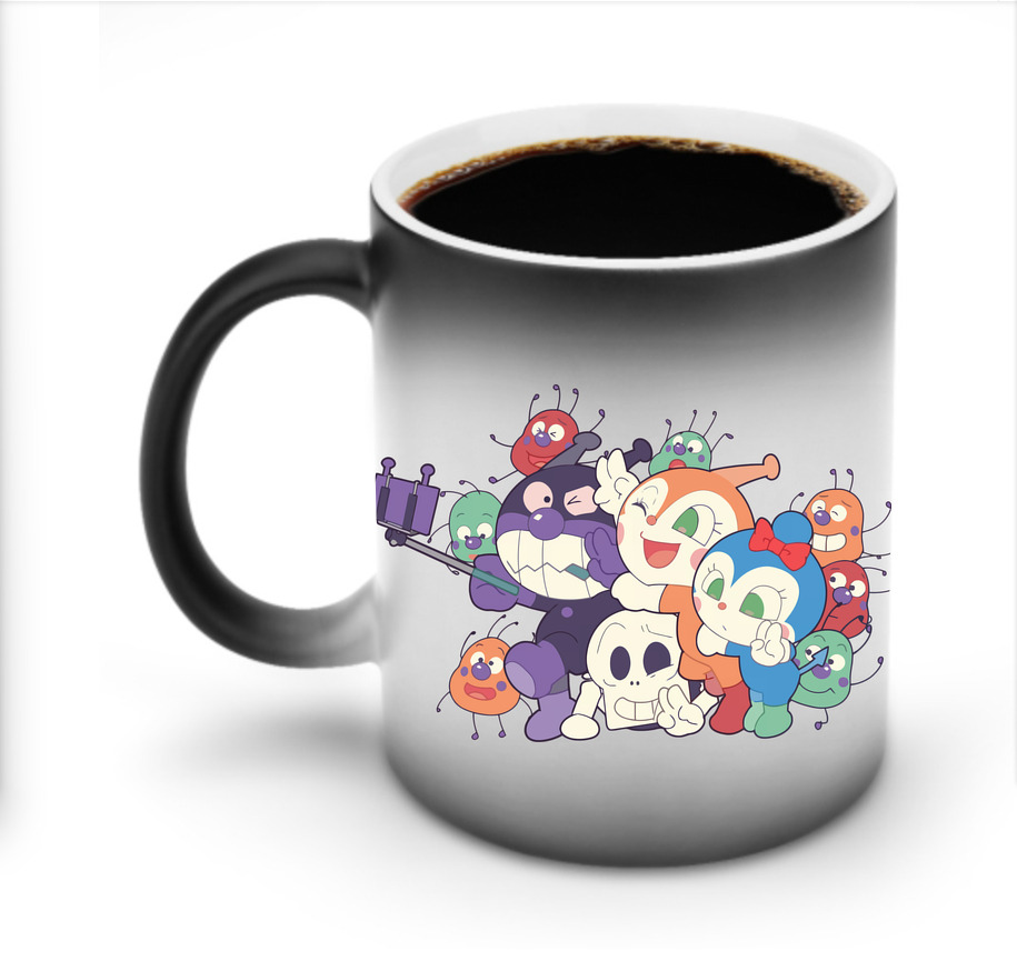 （画像用） アンパンマン Anpanman 温度変色マグカップ