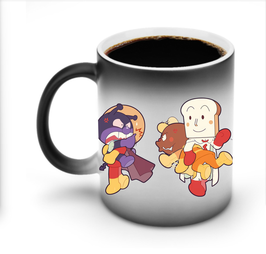 （画像用） アンパンマン Anpanman 温度変色マグカップ