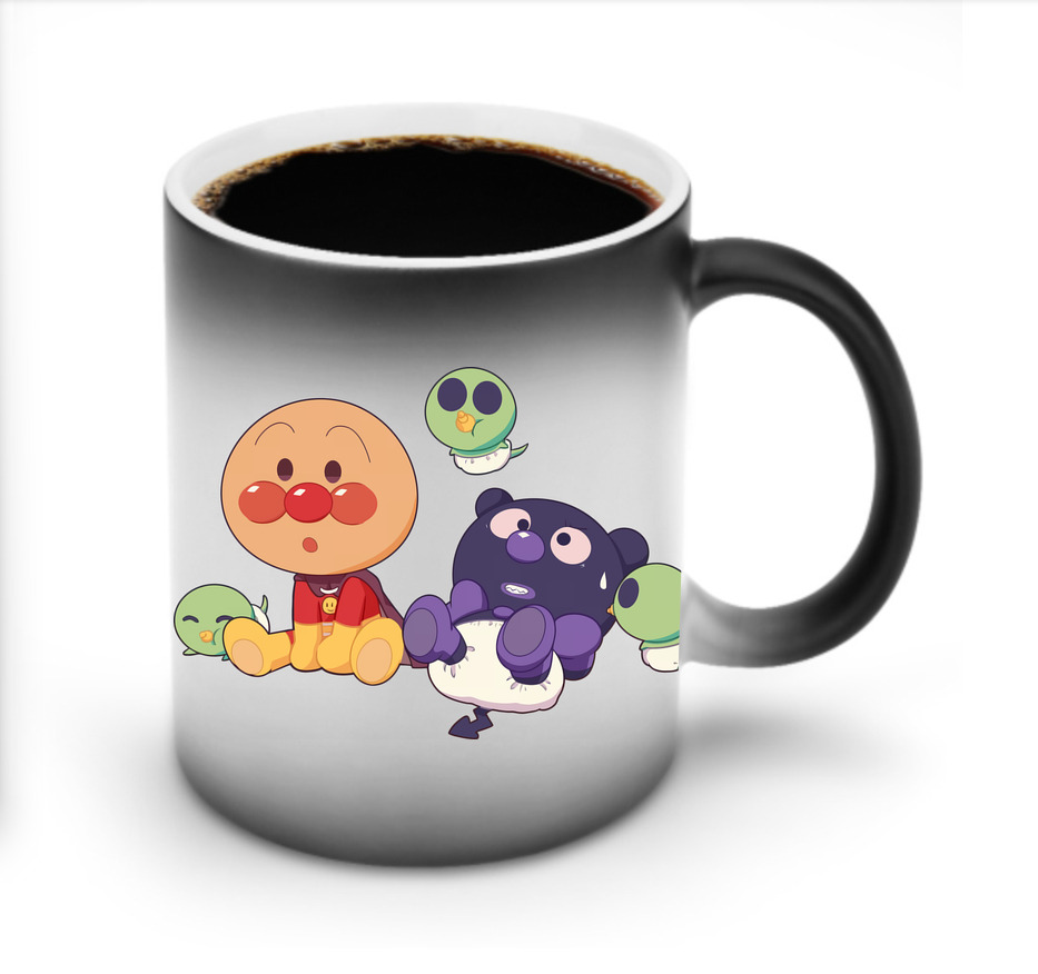 （画像用） アンパンマン Anpanman 温度変色マグカップ