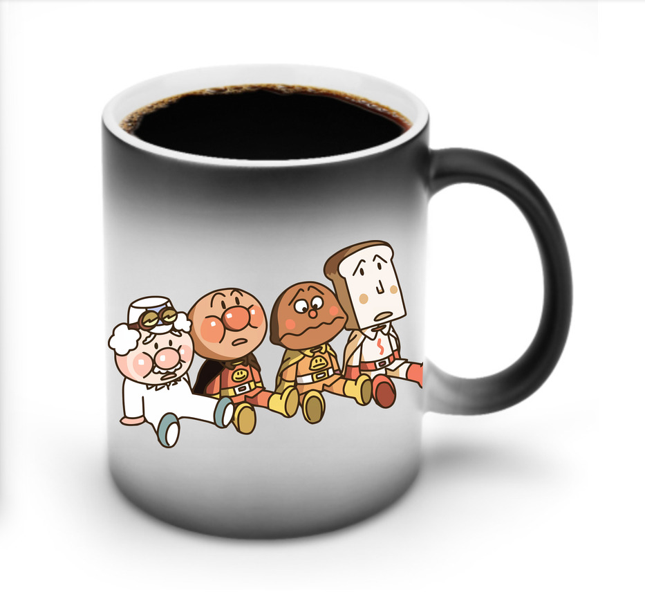 （画像用） アンパンマン Anpanman 温度変色マグカップ