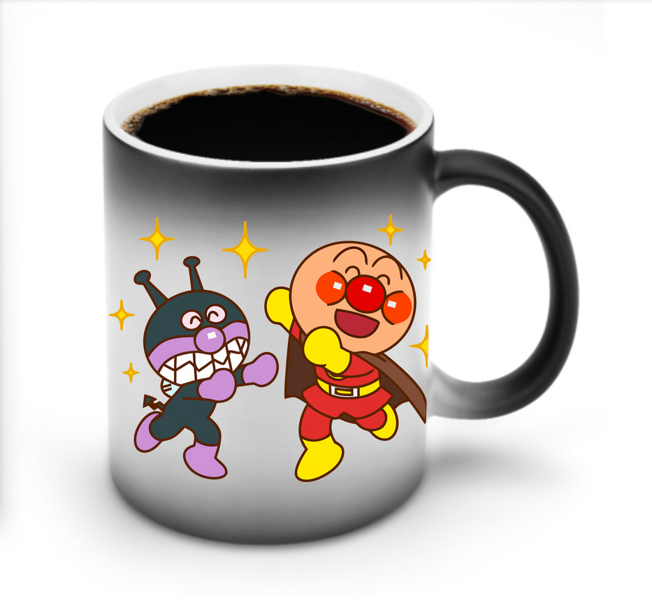 （画像用） アンパンマン Anpanman 温度変色マグカップ