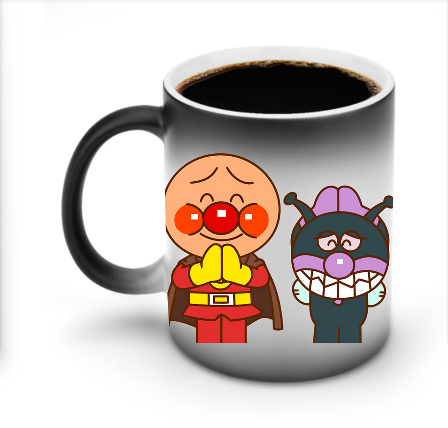（画像用） アンパンマン Anpanman 温度変色マグカップ