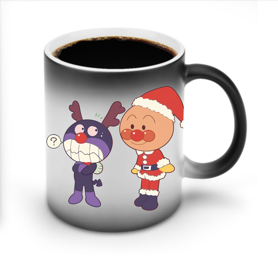 （画像用） アンパンマン Anpanman 温度変色マグカップ