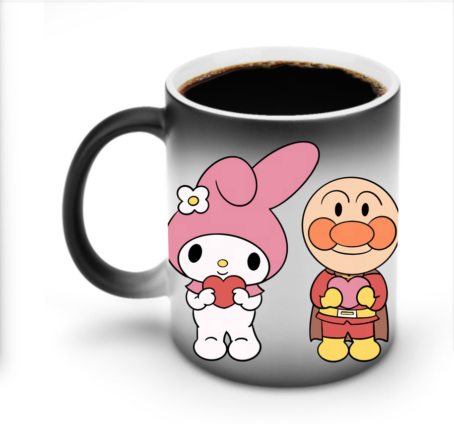 （画像用） アンパンマン Anpanman 温度変色マグカップ