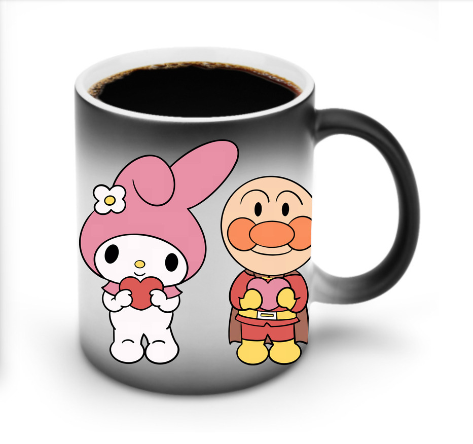 （画像用） アンパンマン Anpanman 温度変色マグカップ