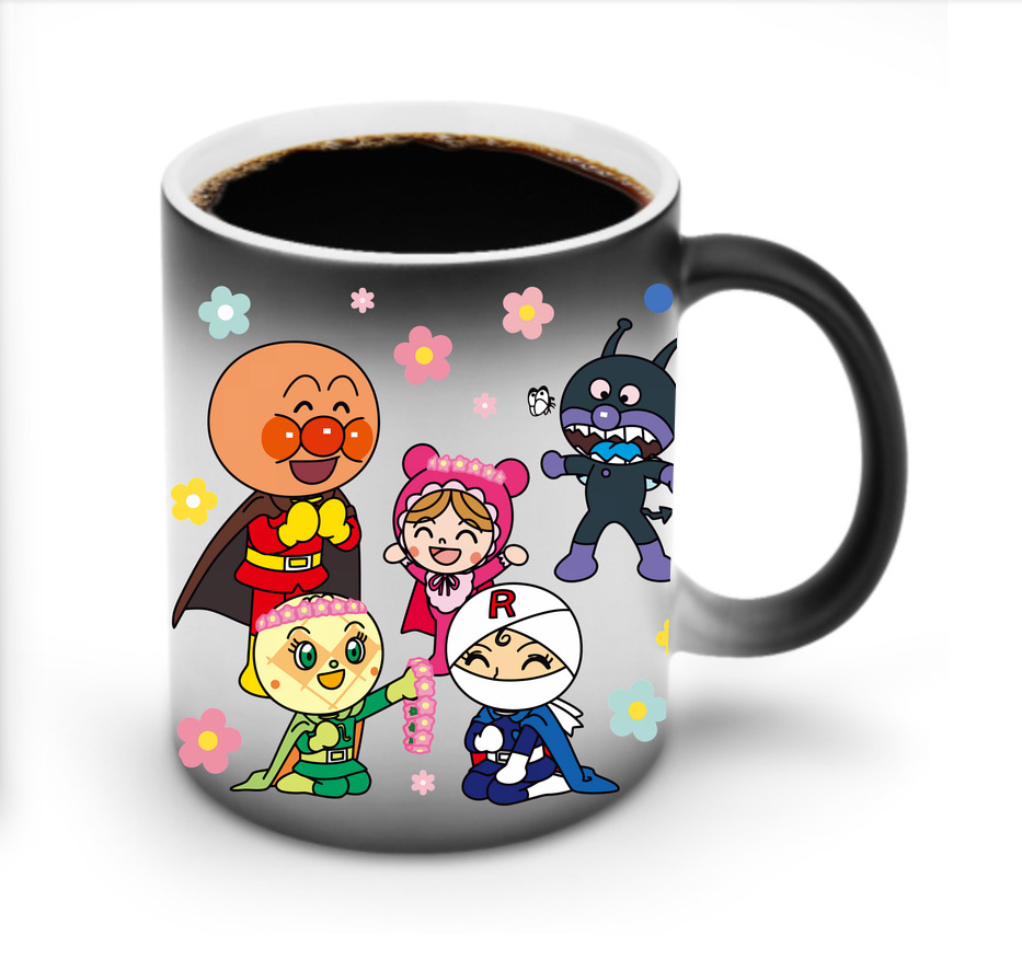 （画像用） アンパンマン Anpanman 温度変色マグカップ