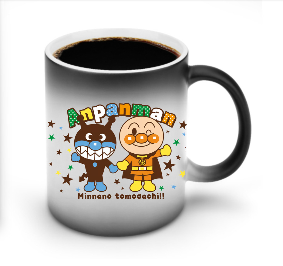 （画像用） アンパンマン Anpanman 温度変色マグカップ