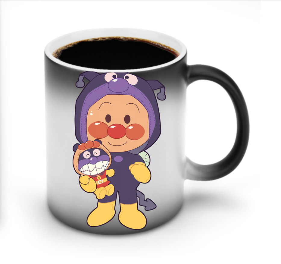 （画像用） アンパンマン Anpanman 温度変色マグカップ