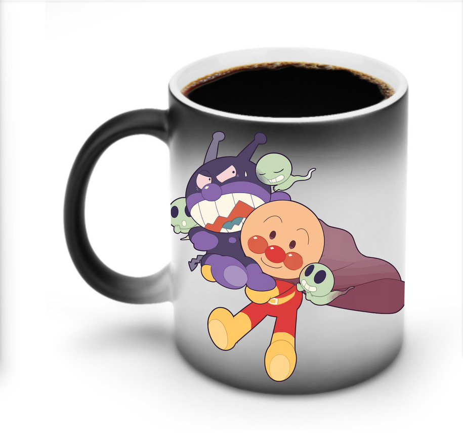 （画像用） アンパンマン Anpanman 温度変色マグカップ
