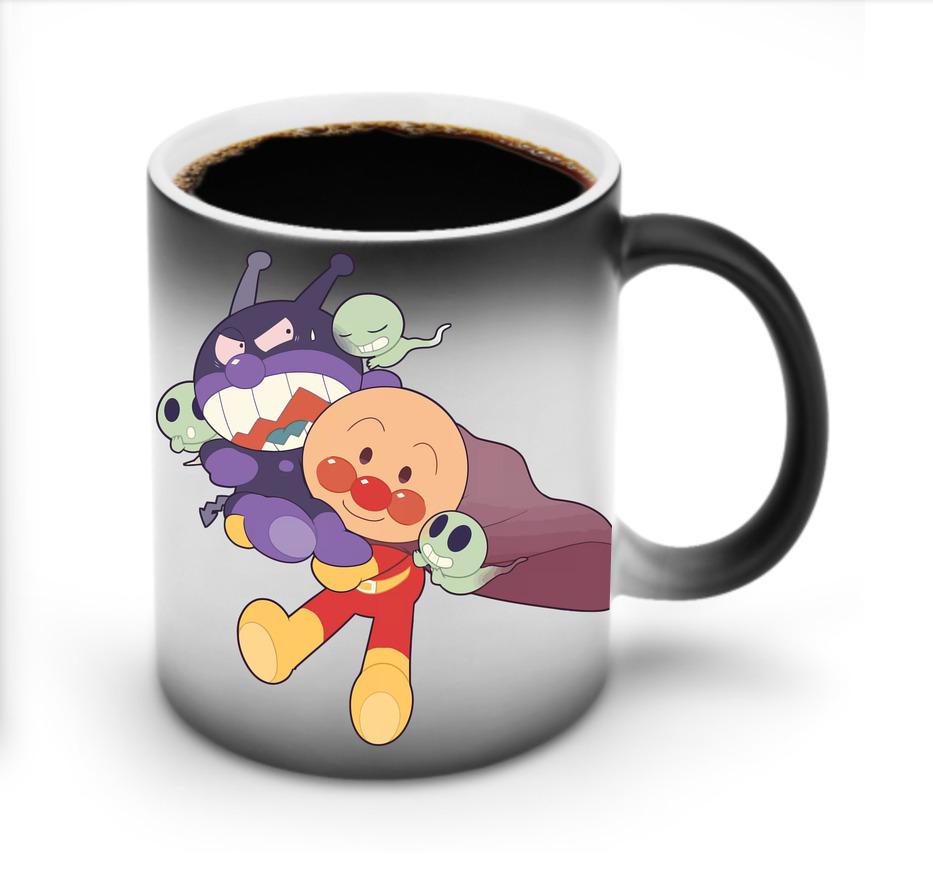 （画像用） アンパンマン Anpanman 温度変色マグカップ
