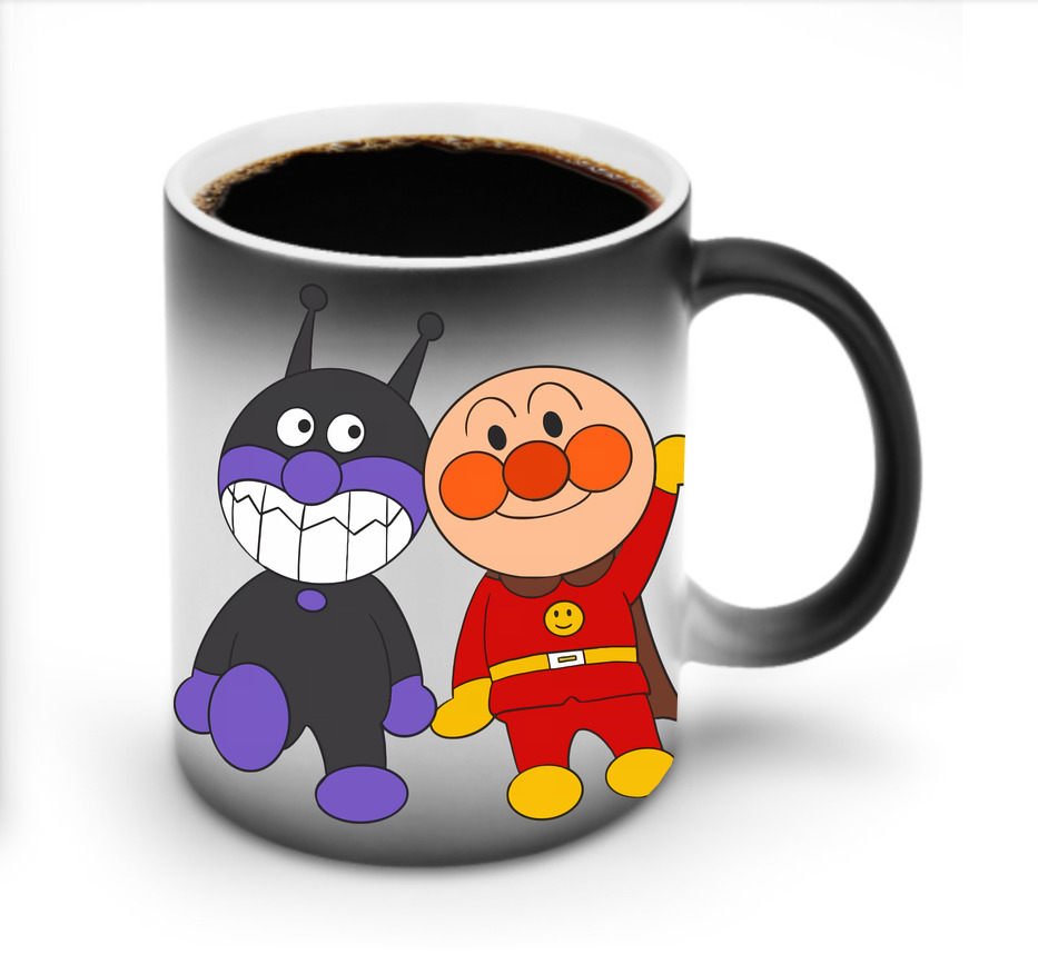 （画像用） アンパンマン Anpanman 温度変色マグカップ