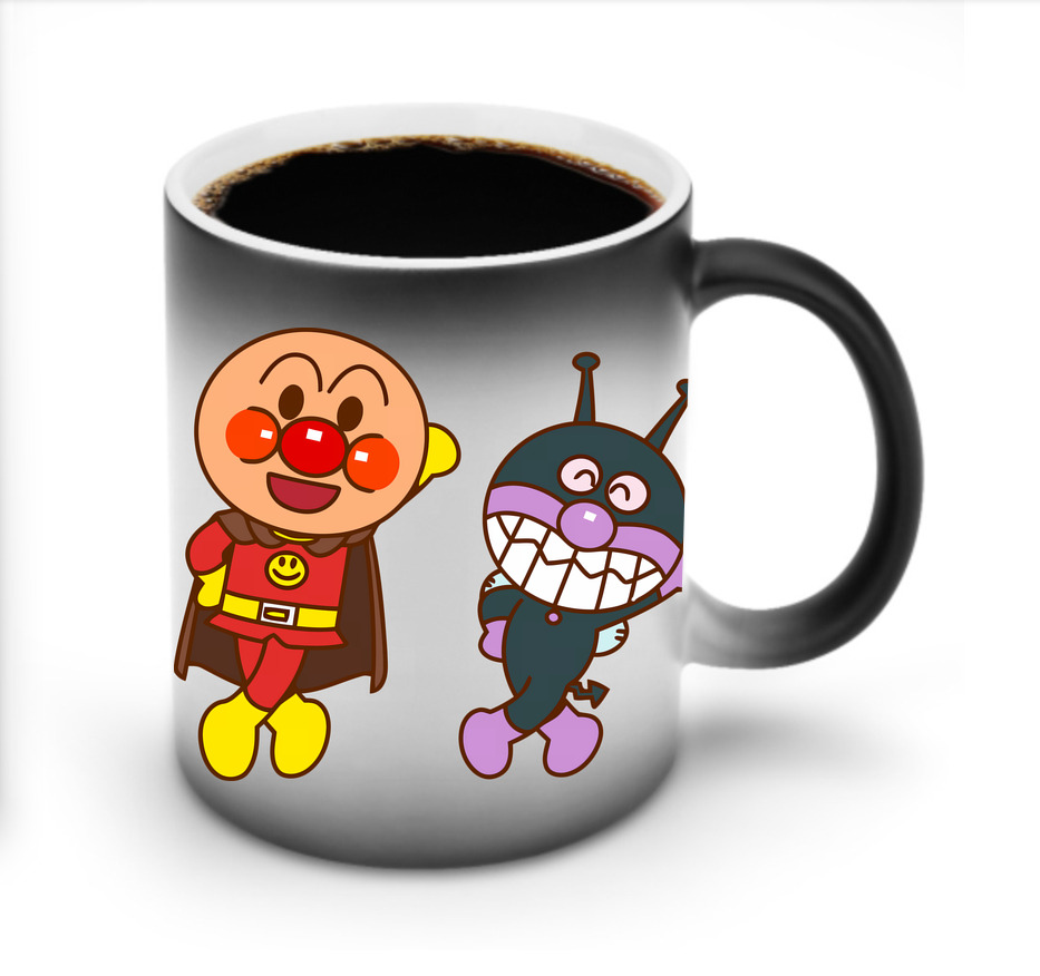 （画像用） アンパンマン Anpanman 温度変色マグカップ