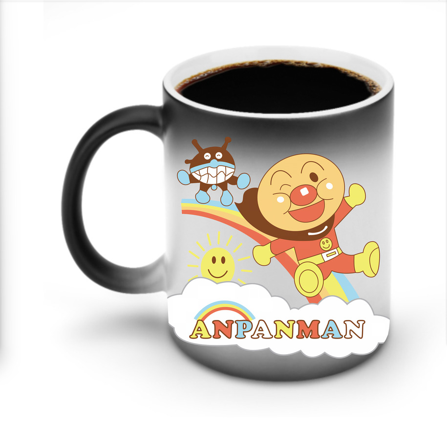 （画像用） アンパンマン Anpanman 温度変色マグカップ