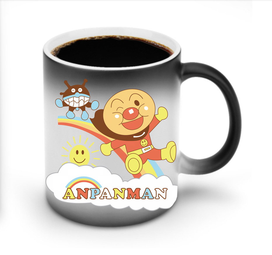 （画像用） アンパンマン Anpanman 温度変色マグカップ