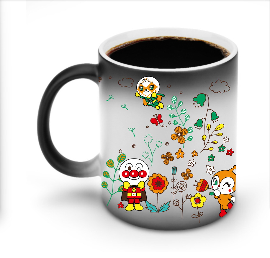 （画像用） アンパンマン Anpanman 温度変色マグカップ
