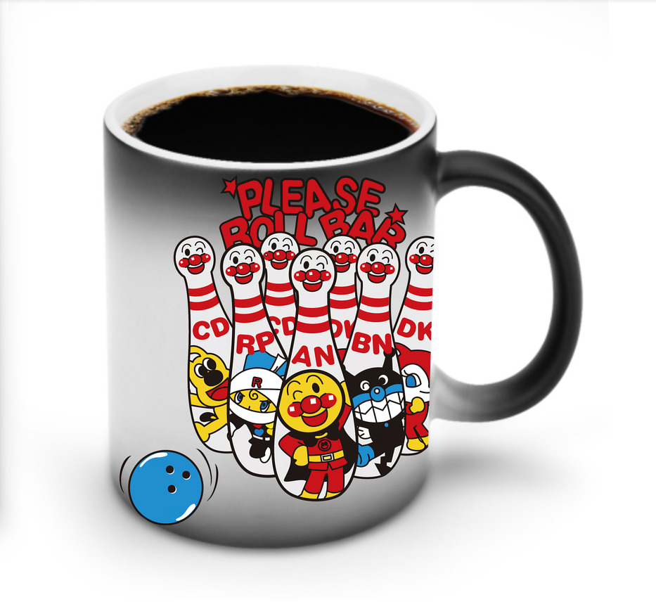 （画像用） アンパンマン Anpanman 温度変色マグカップ