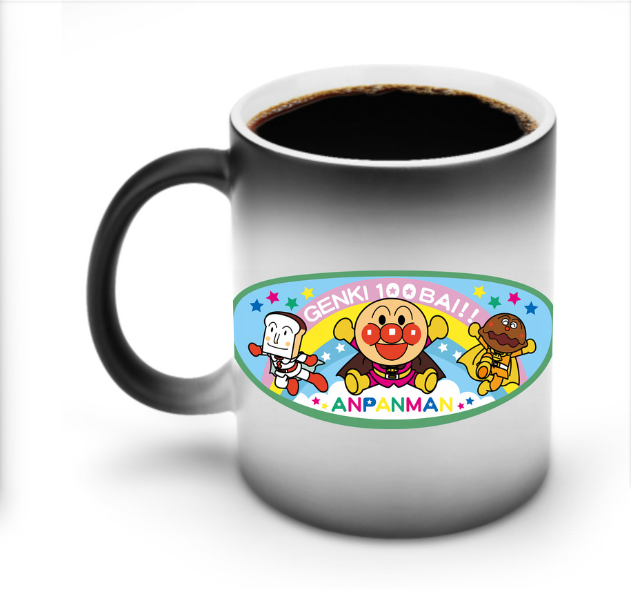 （画像用） アンパンマン Anpanman 温度変色マグカップ