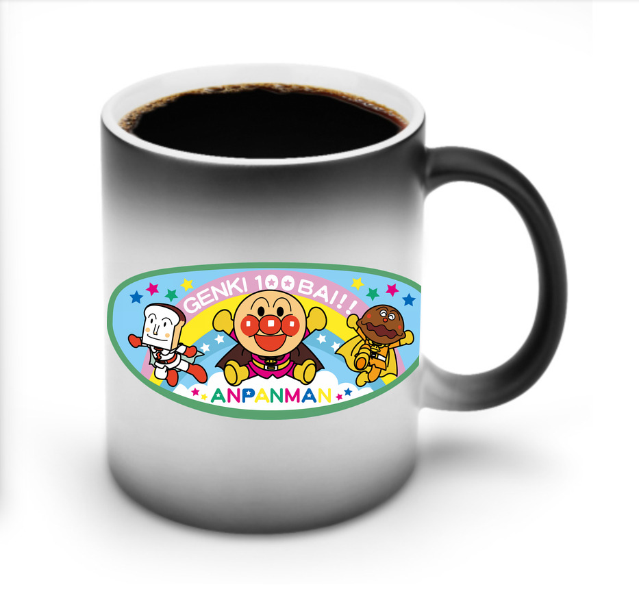 （画像用） アンパンマン Anpanman 温度変色マグカップ