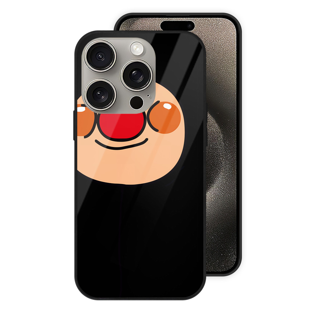 （画像用） アンパンマン Anpanman 【iPhone15Pro対応】スマホケース 耐衝撃＆黄変防止 背面ガラス