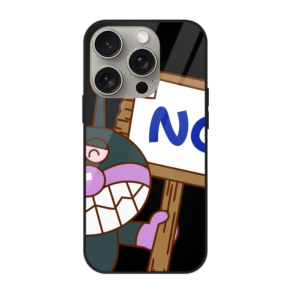 （画像用） アンパンマン Anpanman 【iPhone15Pro対応】スマホケース 耐衝撃＆黄変防止 背面ガラス