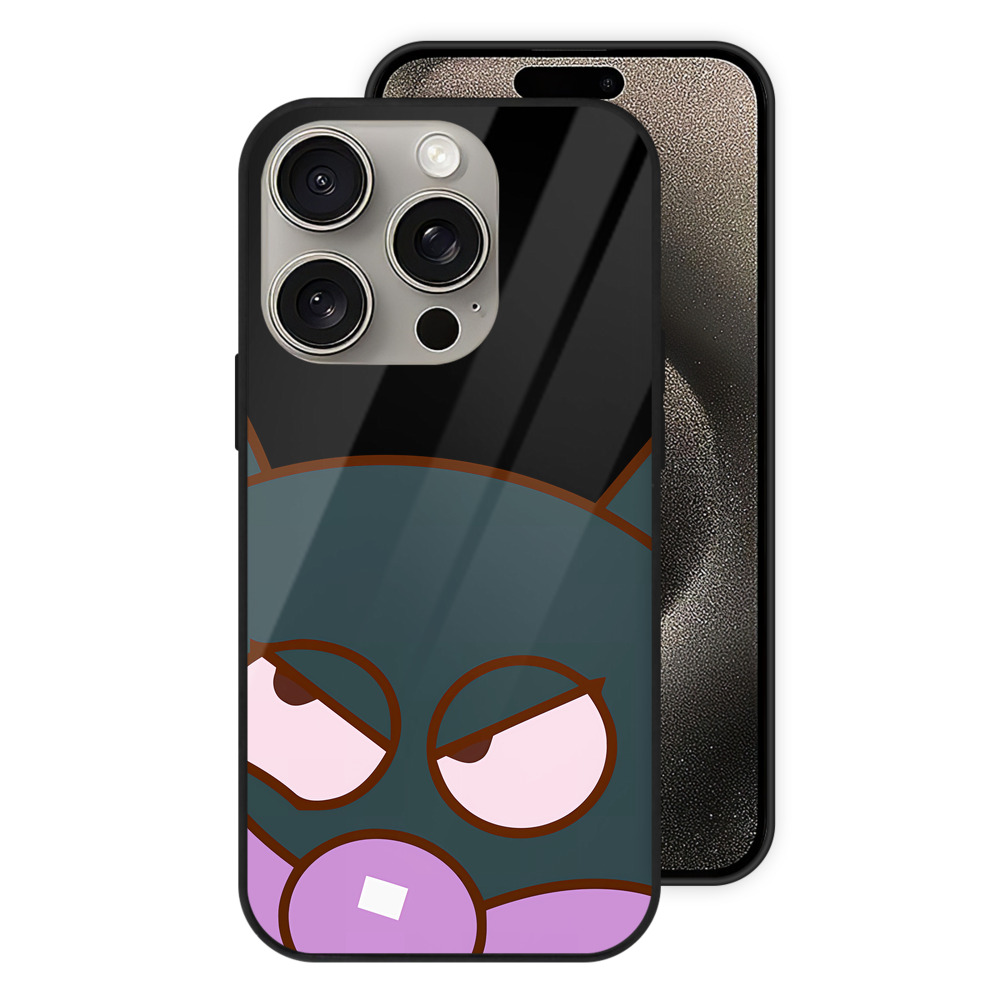 （画像用） アンパンマン Anpanman 【iPhone15Pro対応】スマホケース 耐衝撃＆黄変防止 背面ガラス