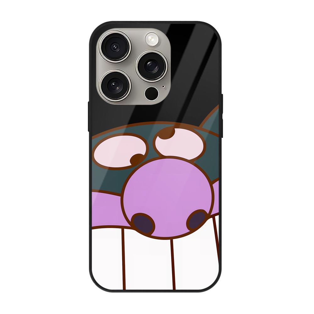 （画像用） アンパンマン Anpanman 【iPhone15Pro対応】スマホケース 耐衝撃＆黄変防止 背面ガラス
