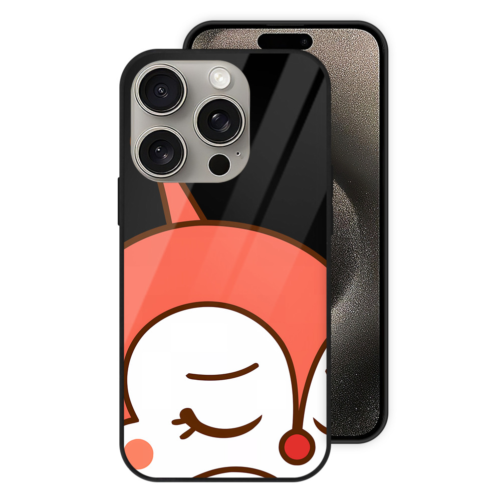 （画像用） アンパンマン Anpanman 【iPhone15Pro対応】スマホケース 耐衝撃＆黄変防止 背面ガラス