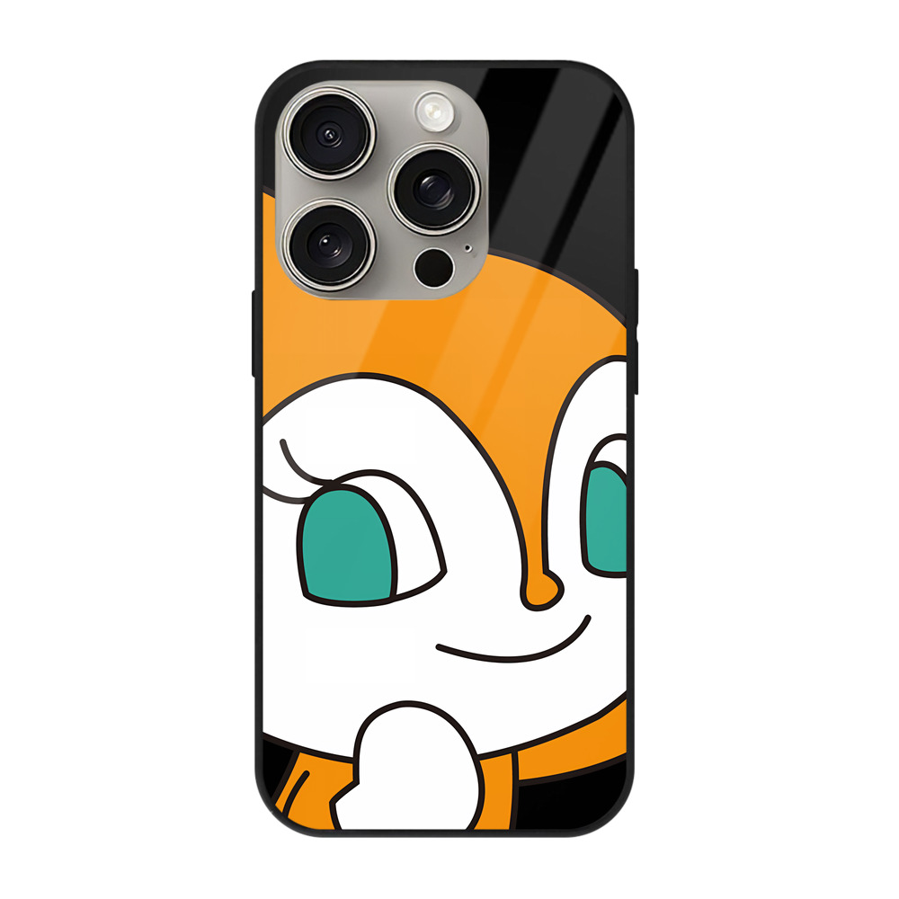 （画像用） アンパンマン Anpanman 【iPhone15Pro対応】スマホケース 耐衝撃＆黄変防止 背面ガラス