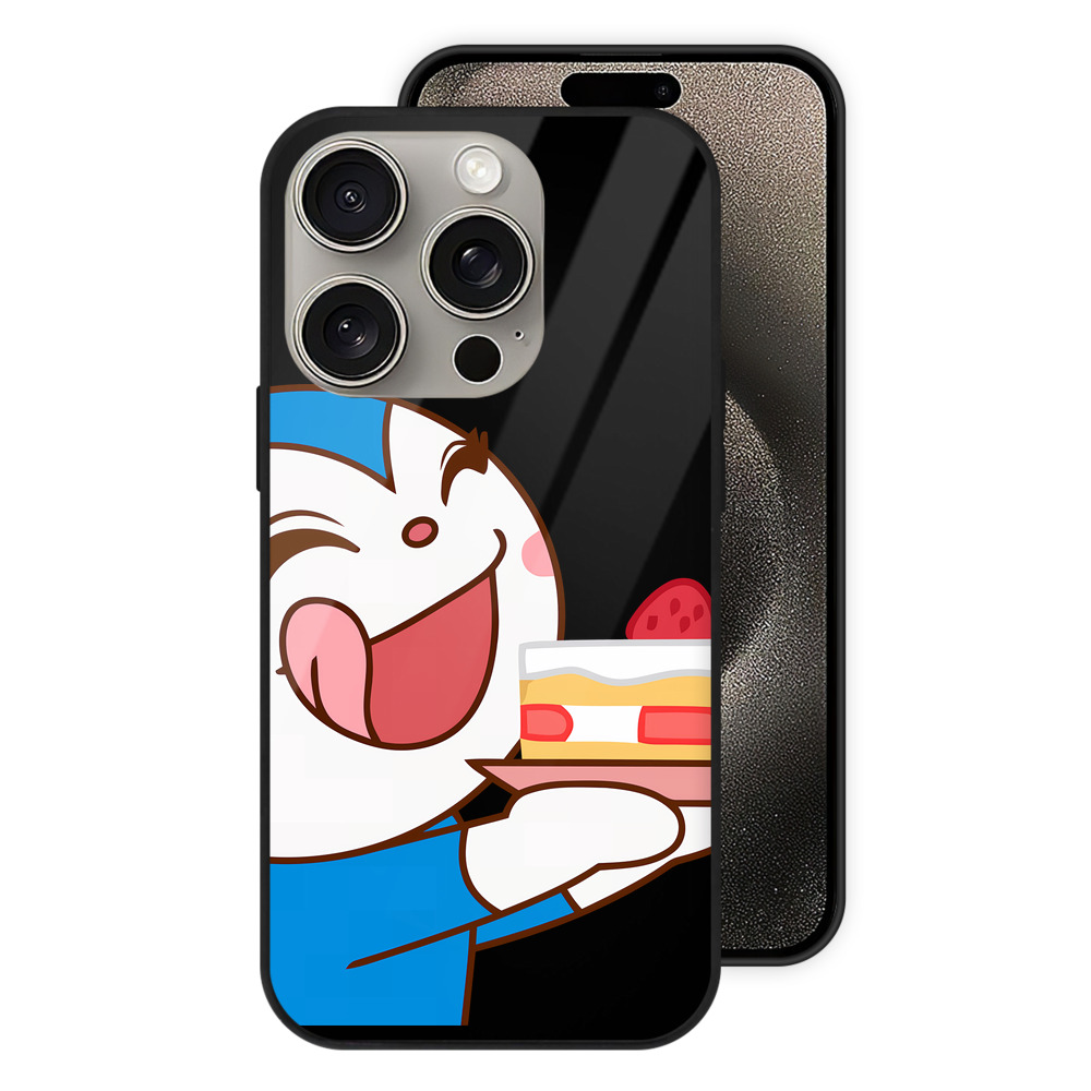 （画像用） アンパンマン Anpanman 【iPhone15Pro対応】スマホケース 耐衝撃＆黄変防止 背面ガラス