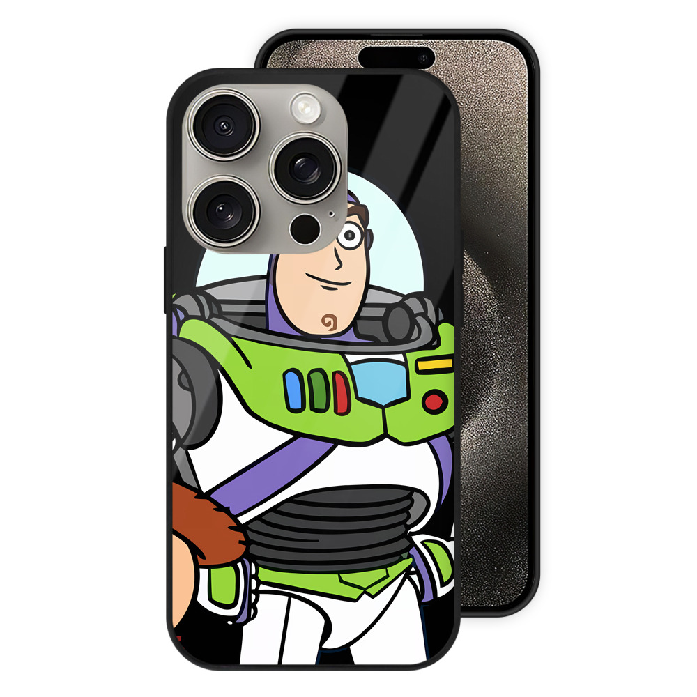 （画像用） アンパンマン Anpanman 【iPhone15Pro対応】スマホケース 耐衝撃＆黄変防止 背面ガラス