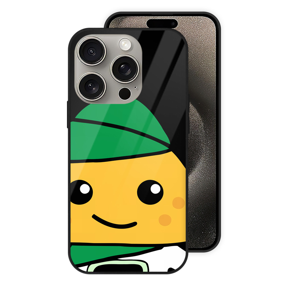 （画像用） アンパンマン Anpanman 【iPhone15Pro対応】スマホケース 耐衝撃＆黄変防止 背面ガラス