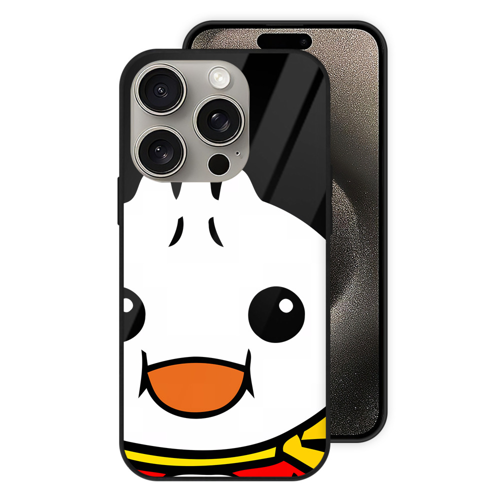 （画像用） アンパンマン Anpanman 【iPhone15Pro対応】スマホケース 耐衝撃＆黄変防止 背面ガラス