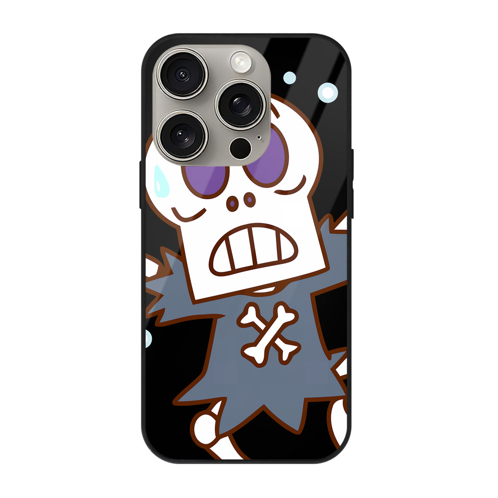 （画像用） アンパンマン Anpanman 【iPhone15Pro対応】スマホケース 耐衝撃＆黄変防止 背面ガラス