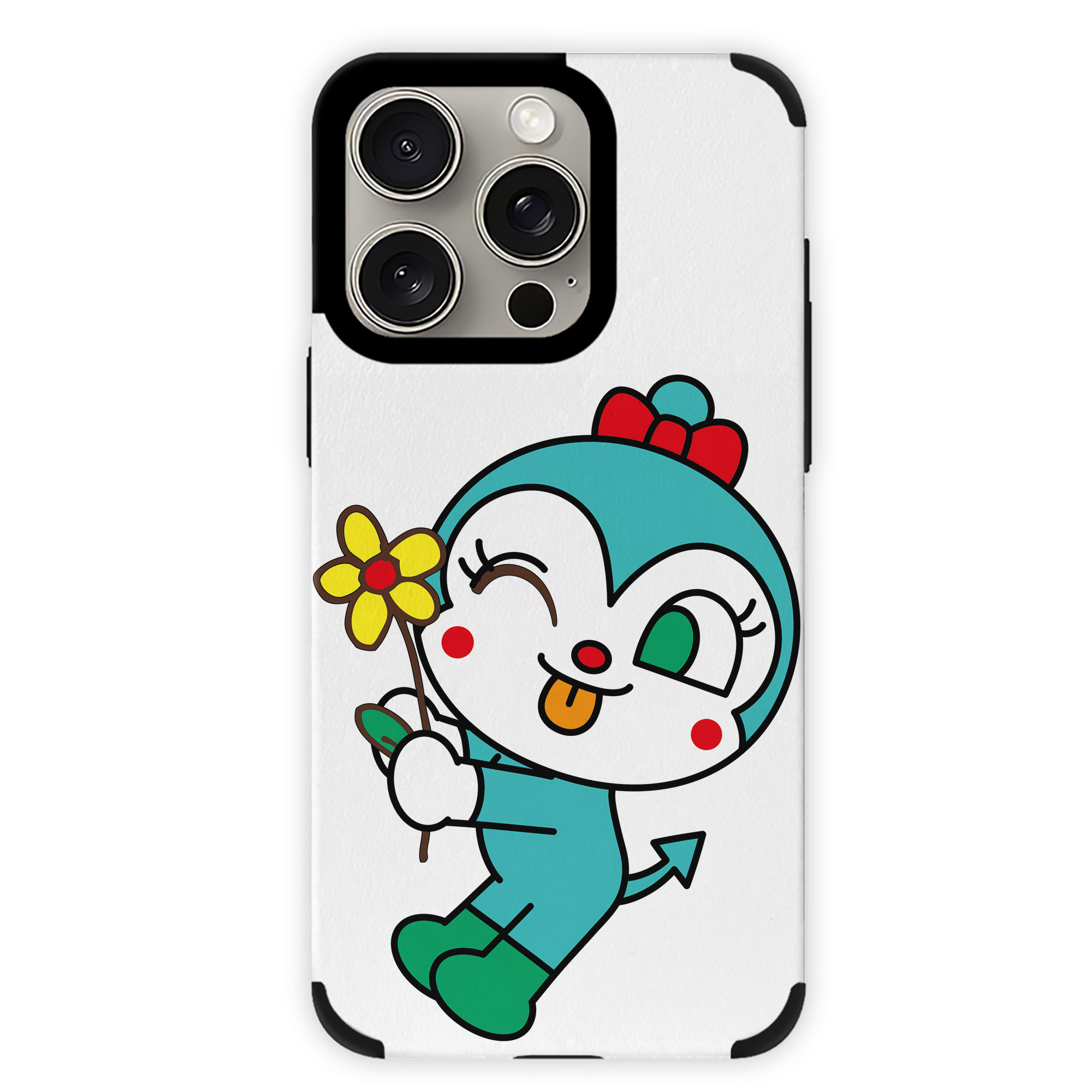 （画像用） アンパンマン Anpanman 【iPhone15ProMax対応】 PUレザー スマホケース 耐衝撃＆黄変防止