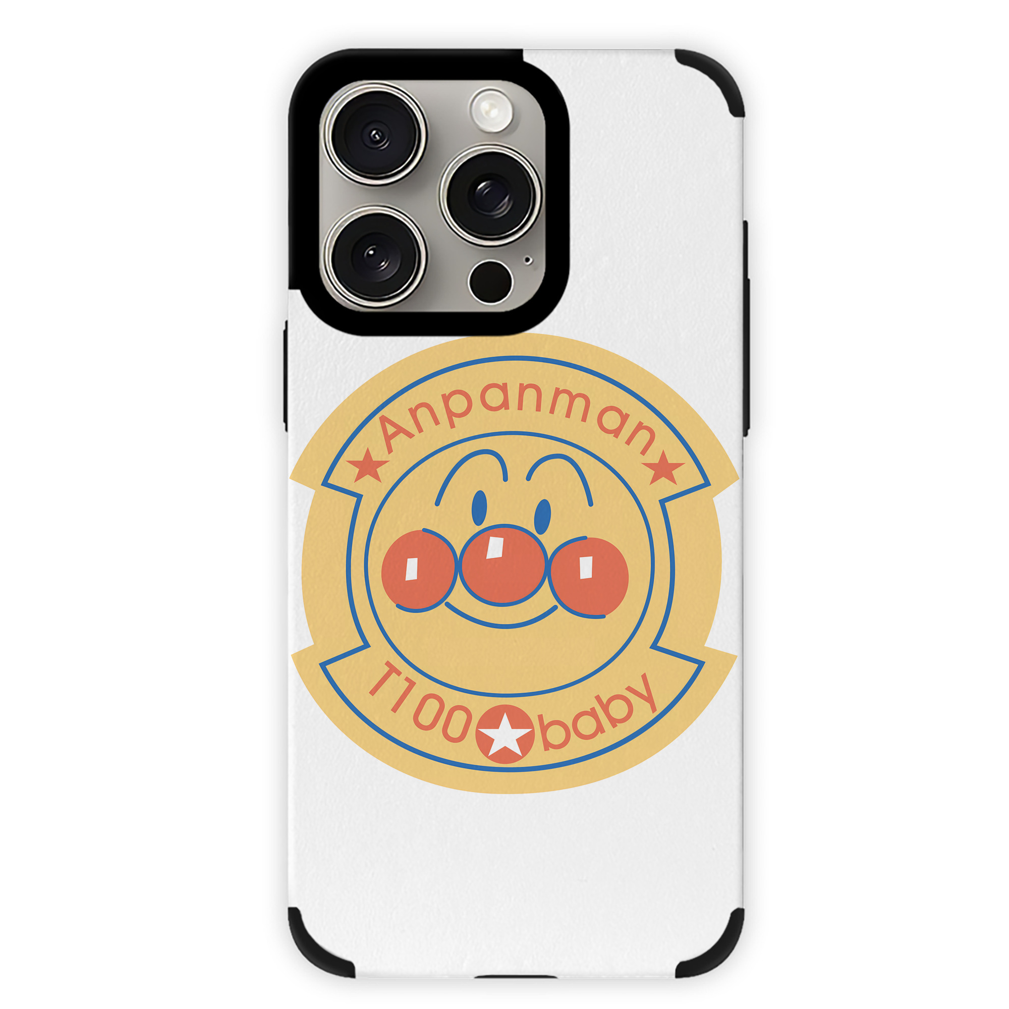 （画像用） アンパンマン Anpanman 【iPhone15ProMax対応】 PUレザー スマホケース 耐衝撃＆黄変防止