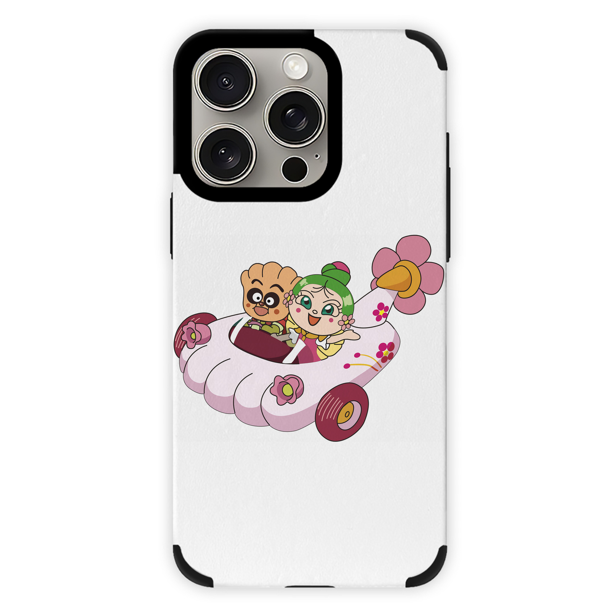 （画像用） アンパンマン Anpanman 【iPhone15ProMax対応】 PUレザー スマホケース 耐衝撃＆黄変防止
