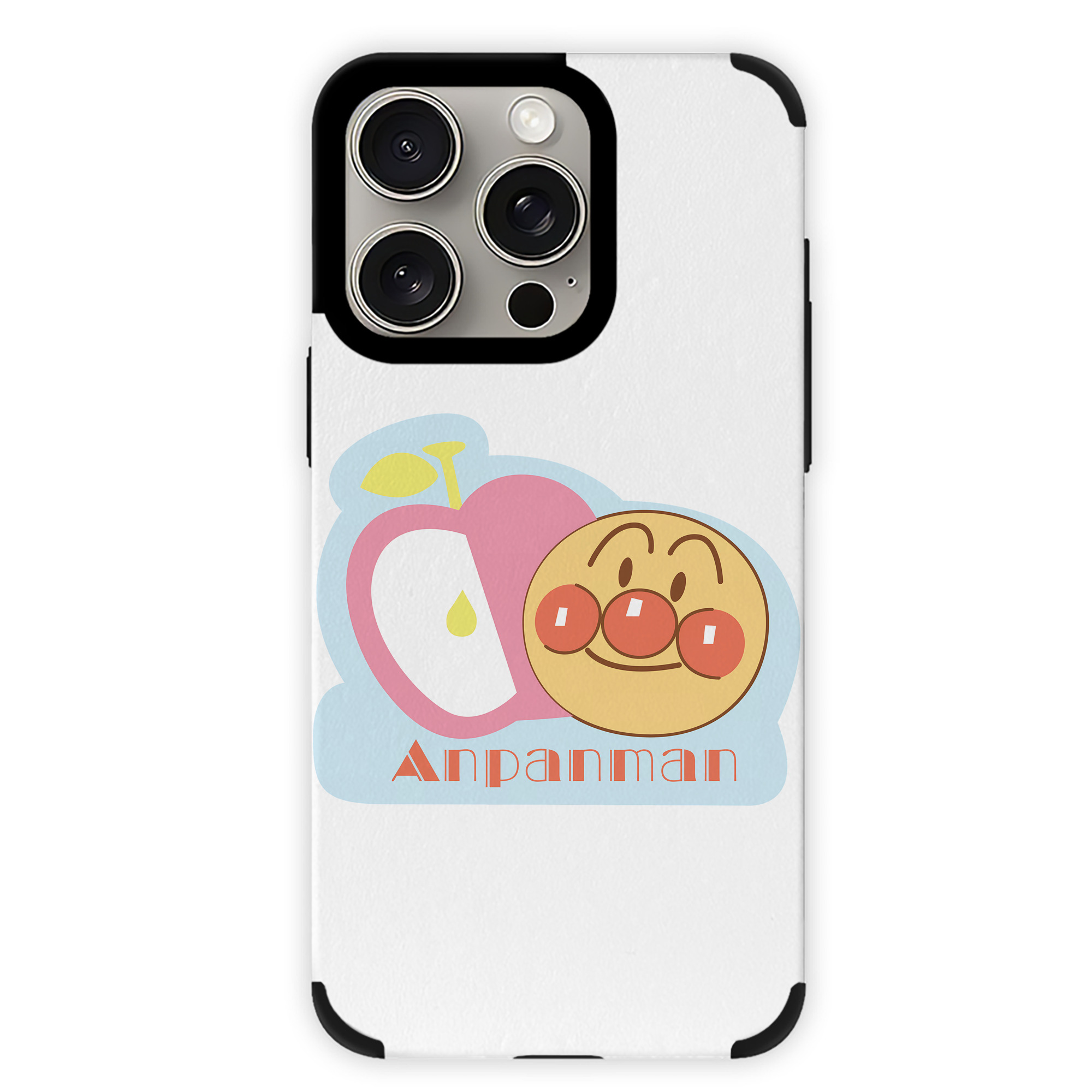 （画像用） アンパンマン Anpanman 【iPhone15ProMax対応】 PUレザー スマホケース 耐衝撃＆黄変防止