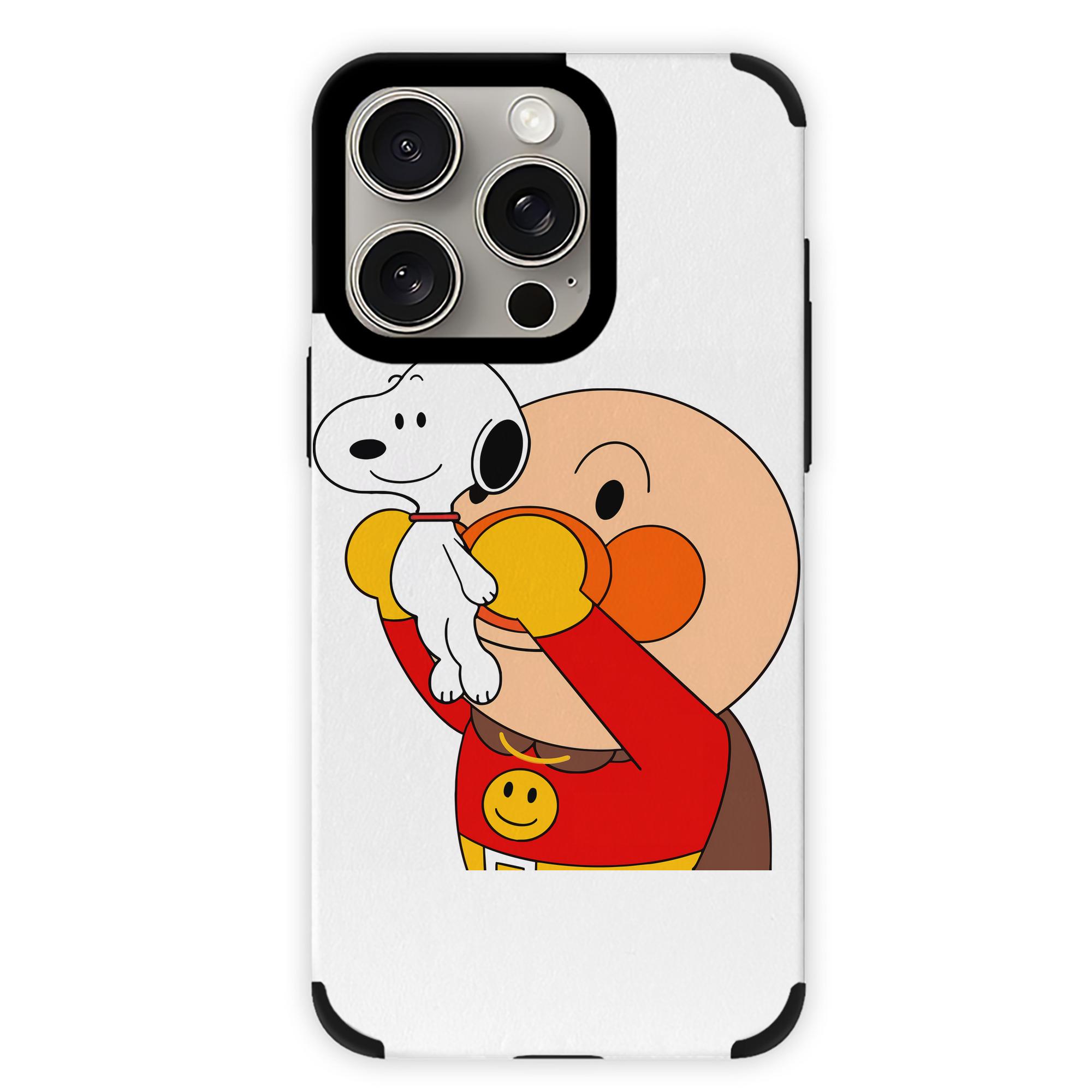 （画像用） アンパンマン Anpanman 【iPhone15ProMax対応】 PUレザー スマホケース 耐衝撃＆黄変防止