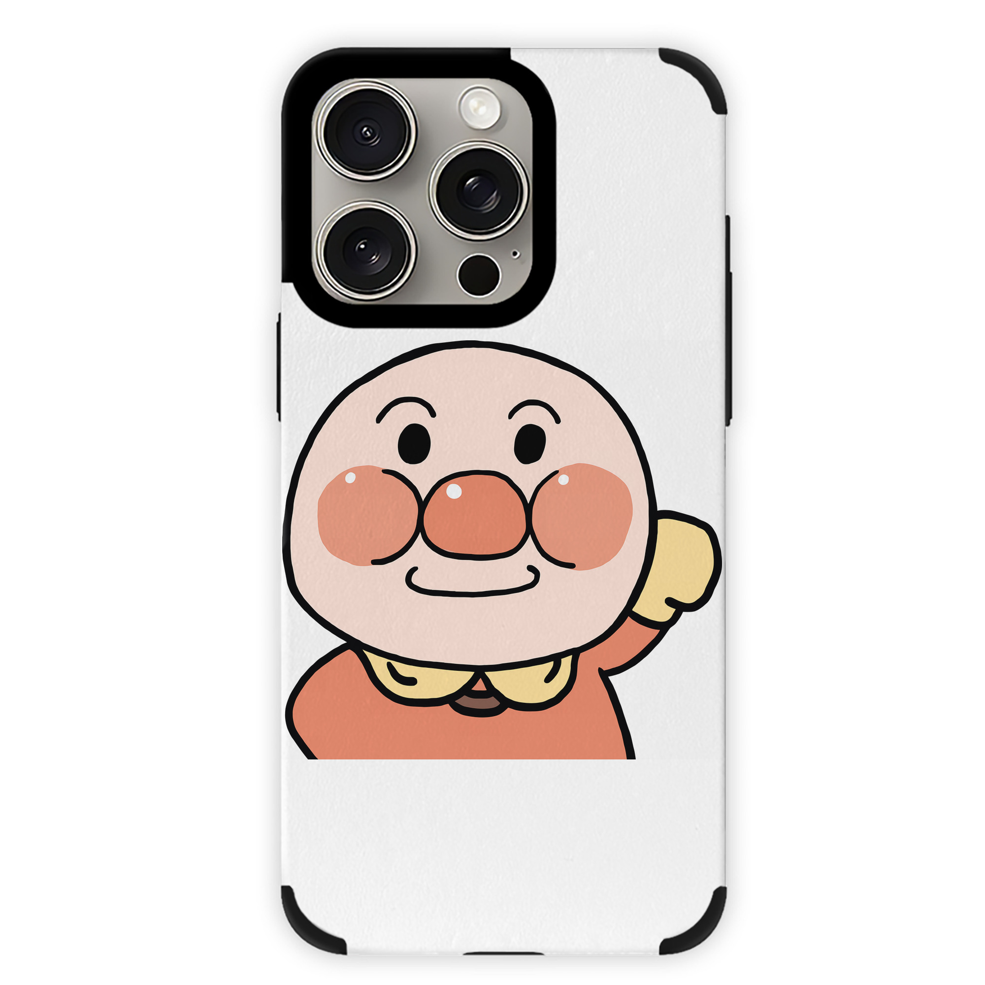 （画像用） アンパンマン Anpanman 【iPhone15ProMax対応】 PUレザー スマホケース 耐衝撃＆黄変防止
