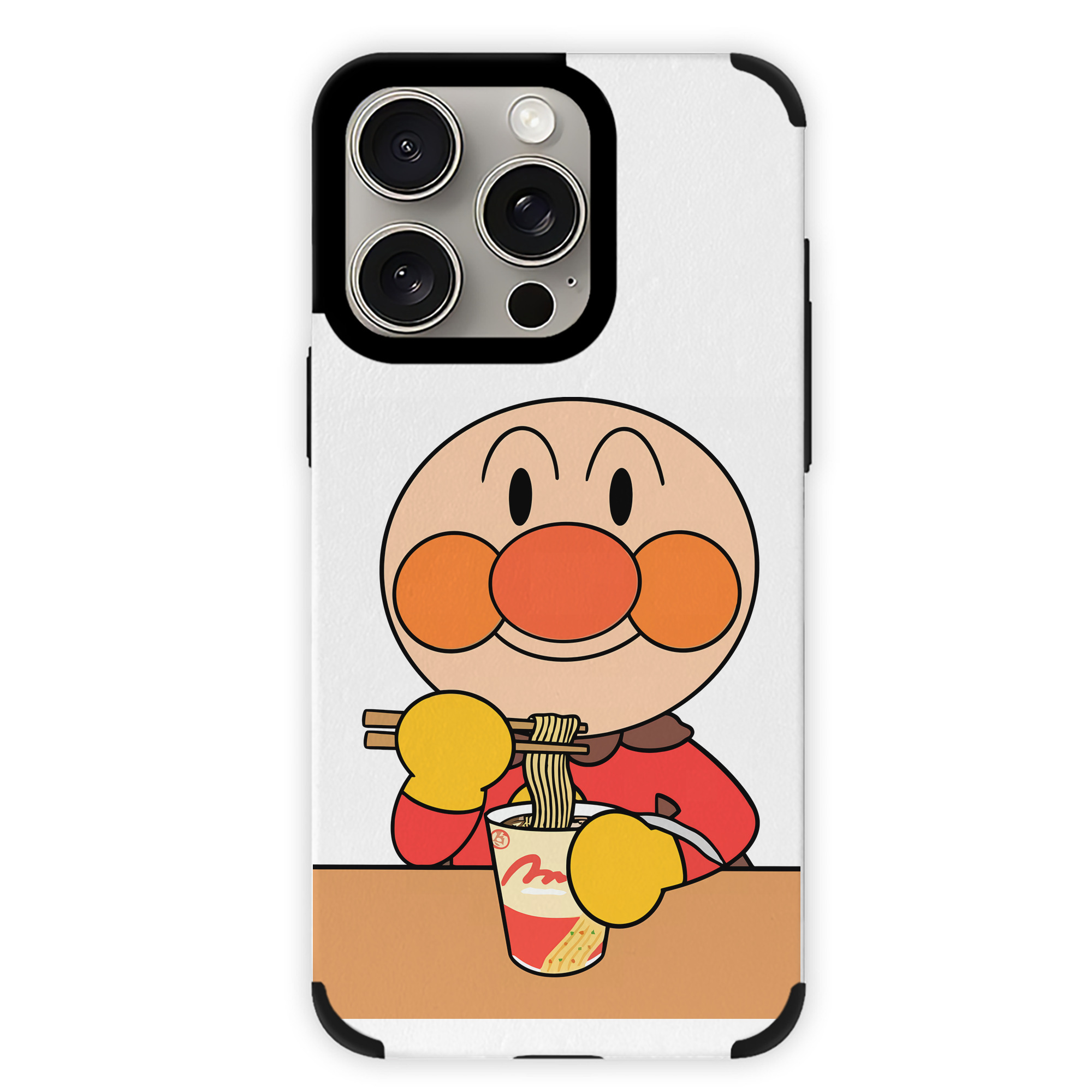 （画像用） アンパンマン Anpanman 【iPhone15ProMax対応】 PUレザー スマホケース 耐衝撃＆黄変防止