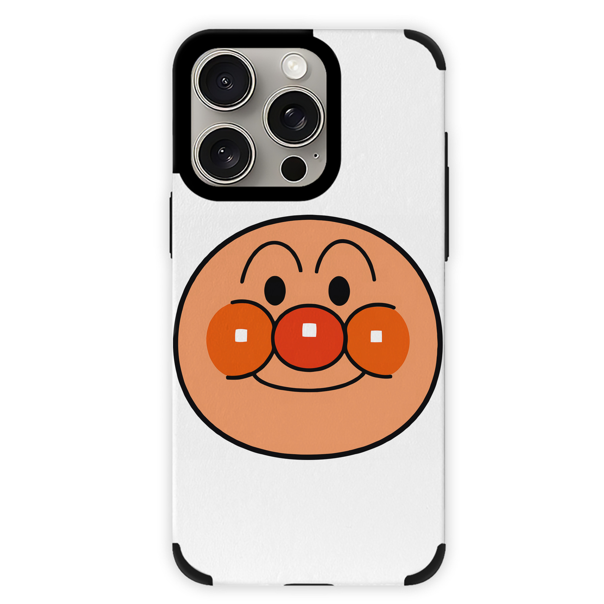 （画像用） アンパンマン Anpanman 【iPhone15ProMax対応】 PUレザー スマホケース 耐衝撃＆黄変防止
