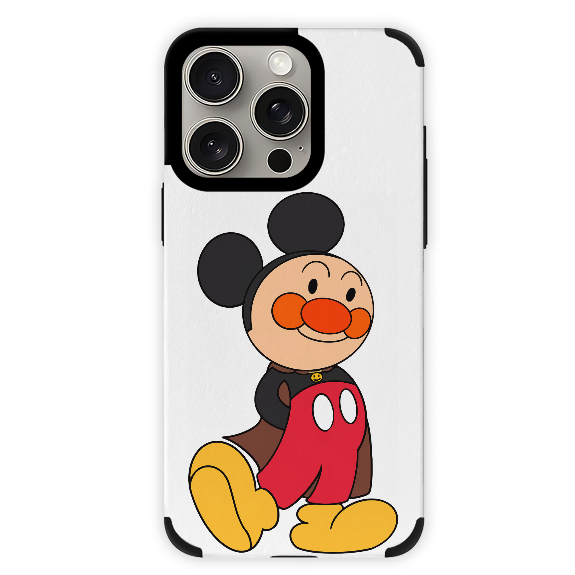 （画像用） アンパンマン Anpanman 【iPhone15ProMax対応】 PUレザー スマホケース 耐衝撃＆黄変防止