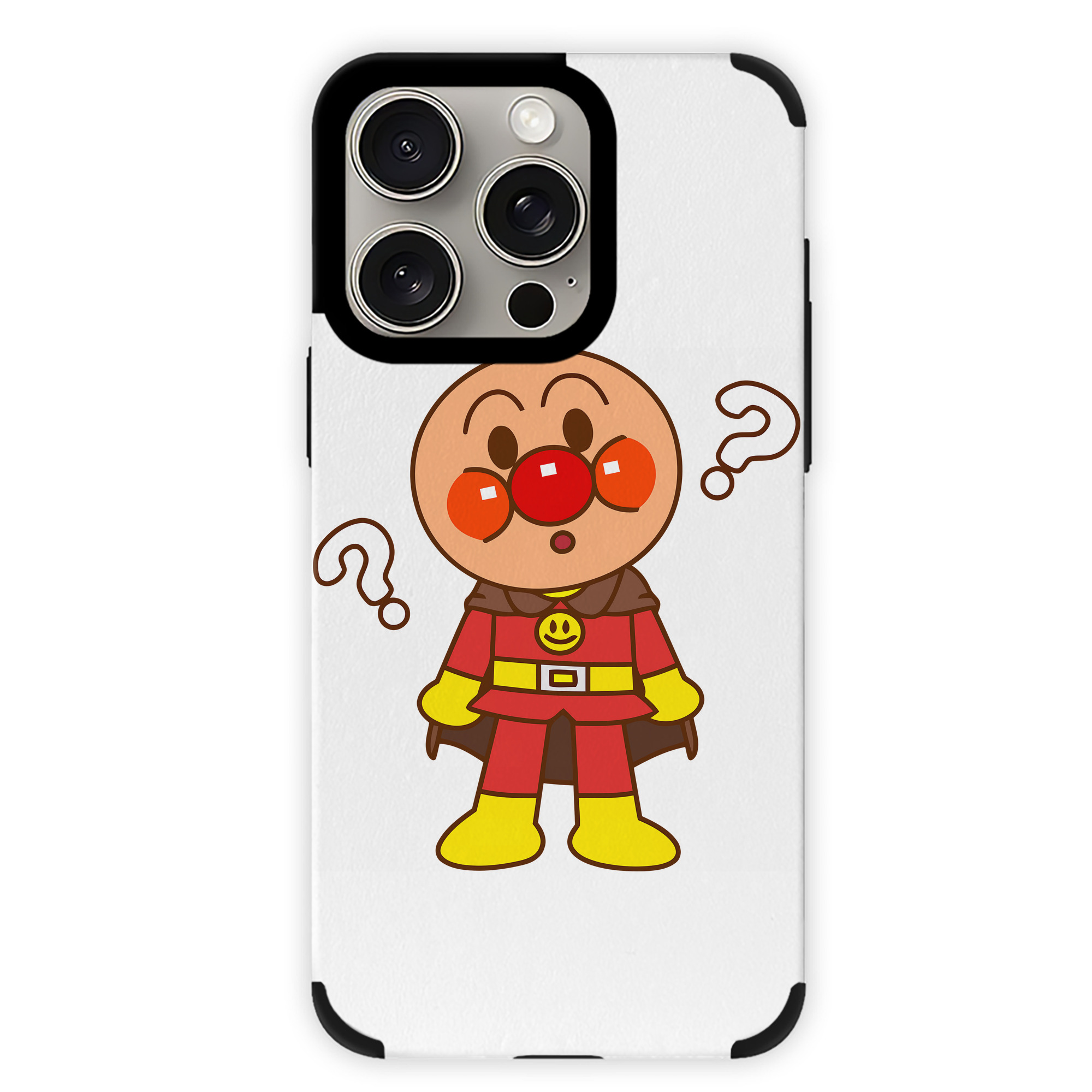 （画像用） アンパンマン Anpanman 【iPhone15ProMax対応】 PUレザー スマホケース 耐衝撃＆黄変防止